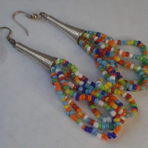 African Beaded Earrings