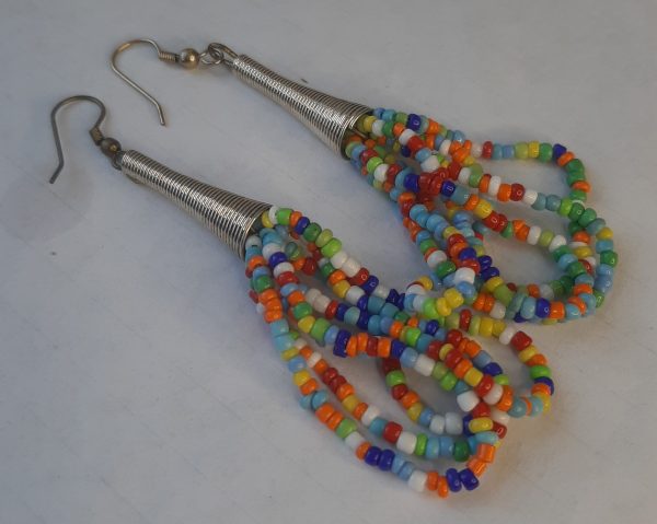 African Beaded Earrings