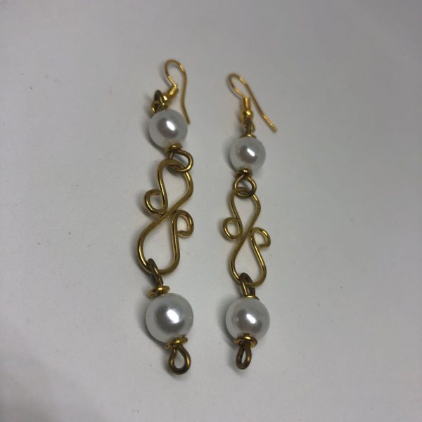Brass Earrings - Image 2